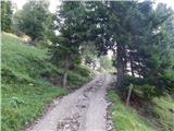 Passo di Costalunga / Karerpass - Rifugio Roda di Vael